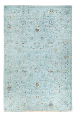 Tapis Ziegler - Moderne - Vintage/Overdyed - 300 x 202 cm - bleu clair