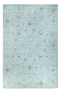 Tapis Ziegler - Moderne - Vintage/Overdyed - 300 x 202 cm - bleu clair