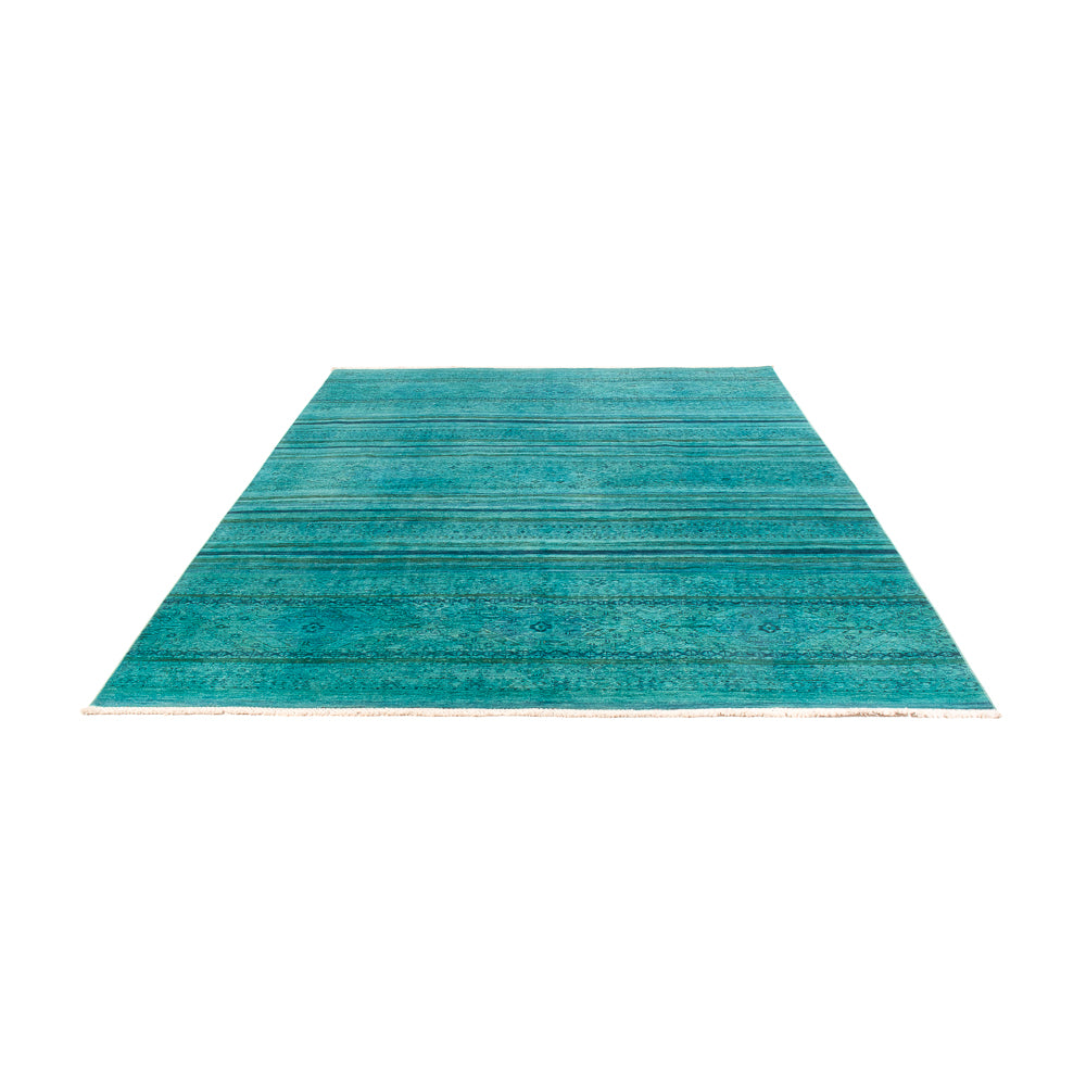 Tapis Ziegler - Moderne - Vintage/Overdyed - 314 x 204 cm - turquoise