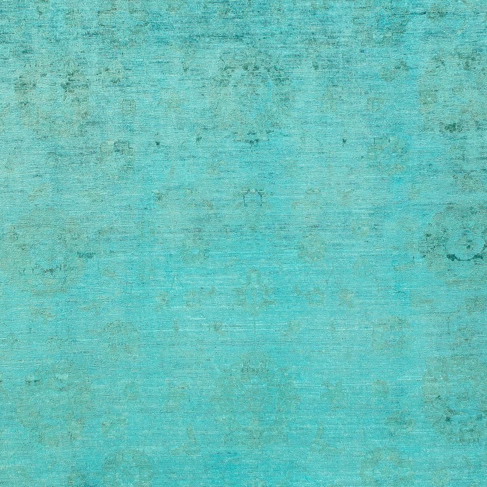 Tapis Ziegler - Moderne - Vintage/Overdyed - 292 x 198 cm - turquoise