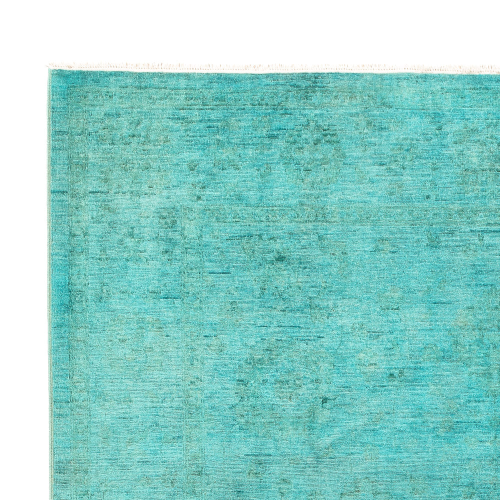 Tapis Ziegler - Moderne - Vintage/Overdyed - 292 x 198 cm - turquoise