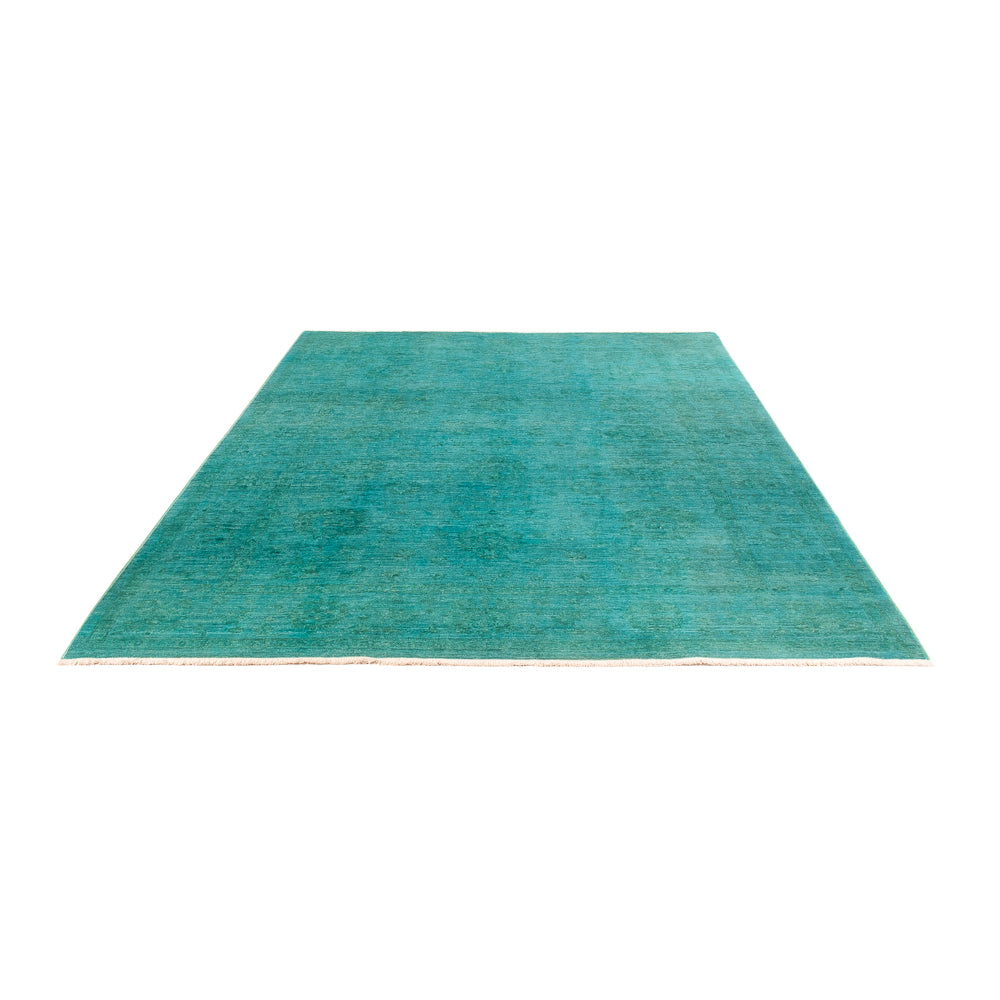 Tapis Ziegler - Moderne - Vintage/Overdyed - 292 x 198 cm - turquoise