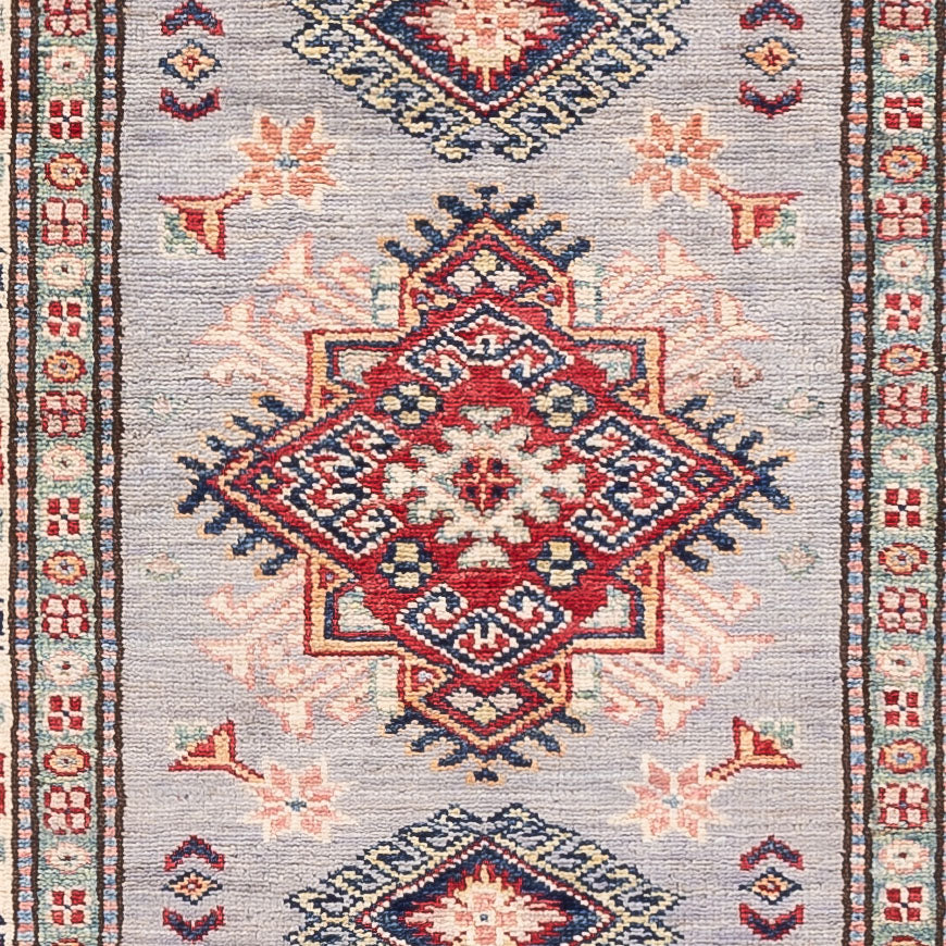 Tapis de couloir Tapis Ziegler - Kazak - 242 x 77 cm - saumon