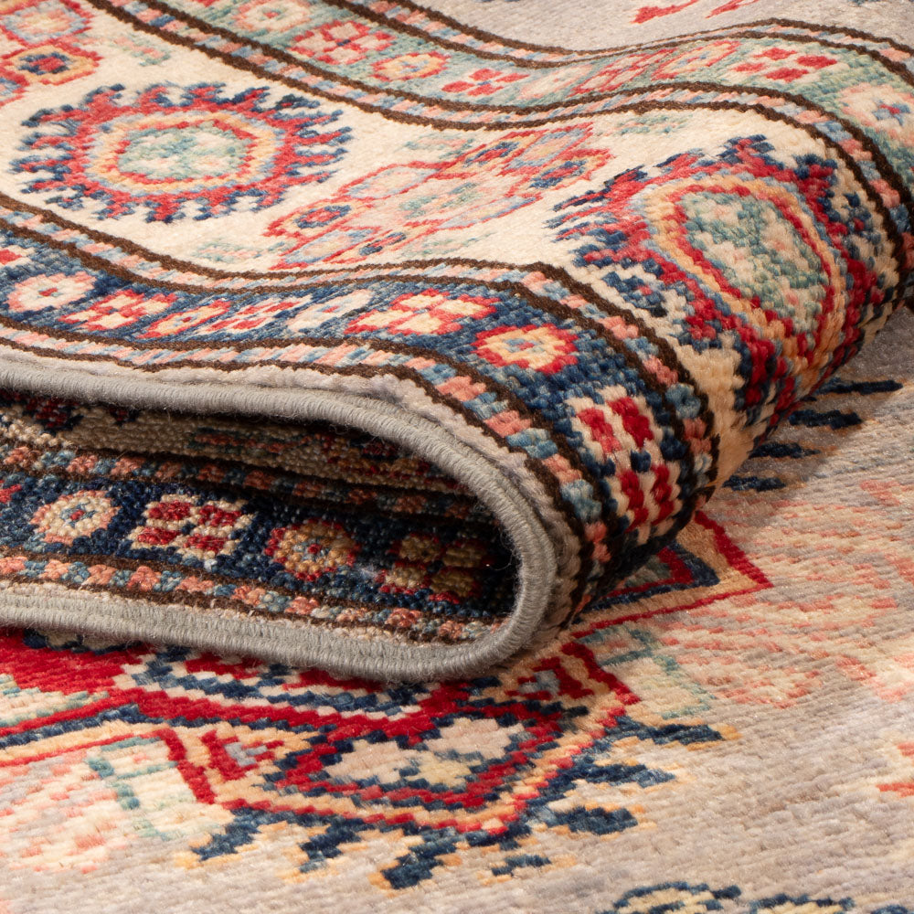 Tapis de couloir Tapis Ziegler - Kazak - 241 x 77 cm - saumon