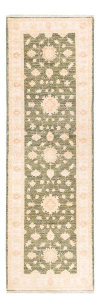 Tapis de couloir Tapis Ziegler - 252 x 82 cm - vert olive