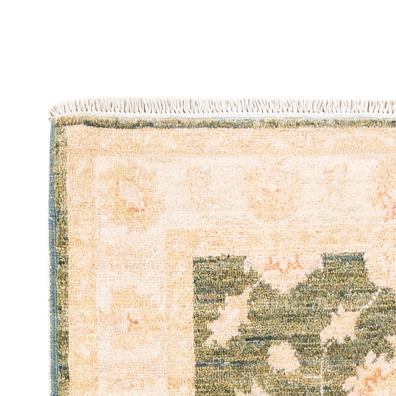 Tapis de couloir Tapis Ziegler - 252 x 82 cm - vert olive