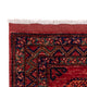 Tapis de couloir Tapis afghan - Kunduz - 300 x 83 cm - rouge
