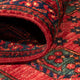 Tapis de couloir Tapis afghan - Kunduz - 300 x 83 cm - rouge