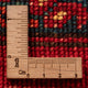 Tapis de couloir Tapis afghan - Kunduz - 300 x 83 cm - rouge