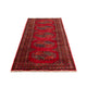 Tapis de couloir Tapis afghan - Kunduz - 291 x 87 cm - rouge
