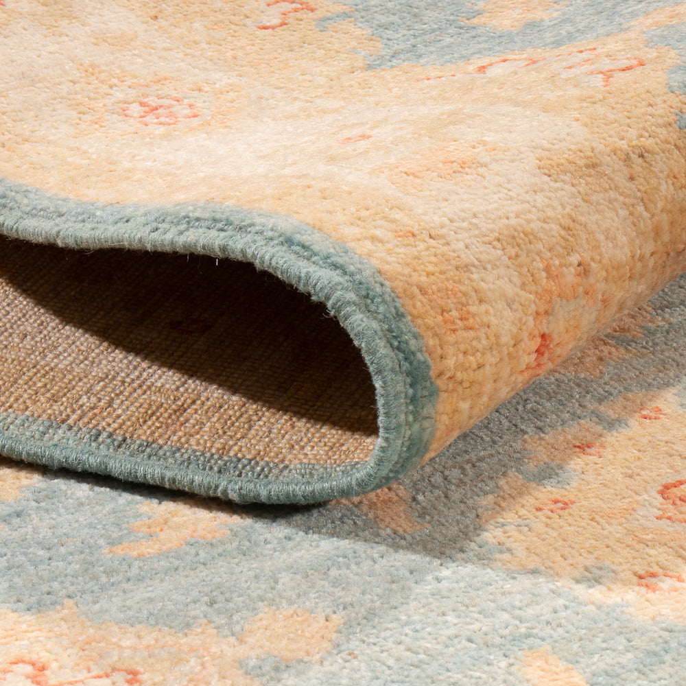 Tapis de couloir Tapis Ziegler - 293 x 84 cm - bleu