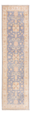 Tapis de couloir Tapis Ziegler - 298 x 77 cm - bleu pétrole