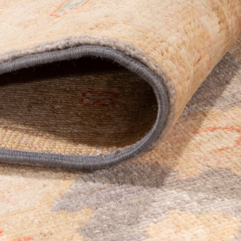 Tapis de couloir Tapis Ziegler - 298 x 77 cm - bleu pétrole