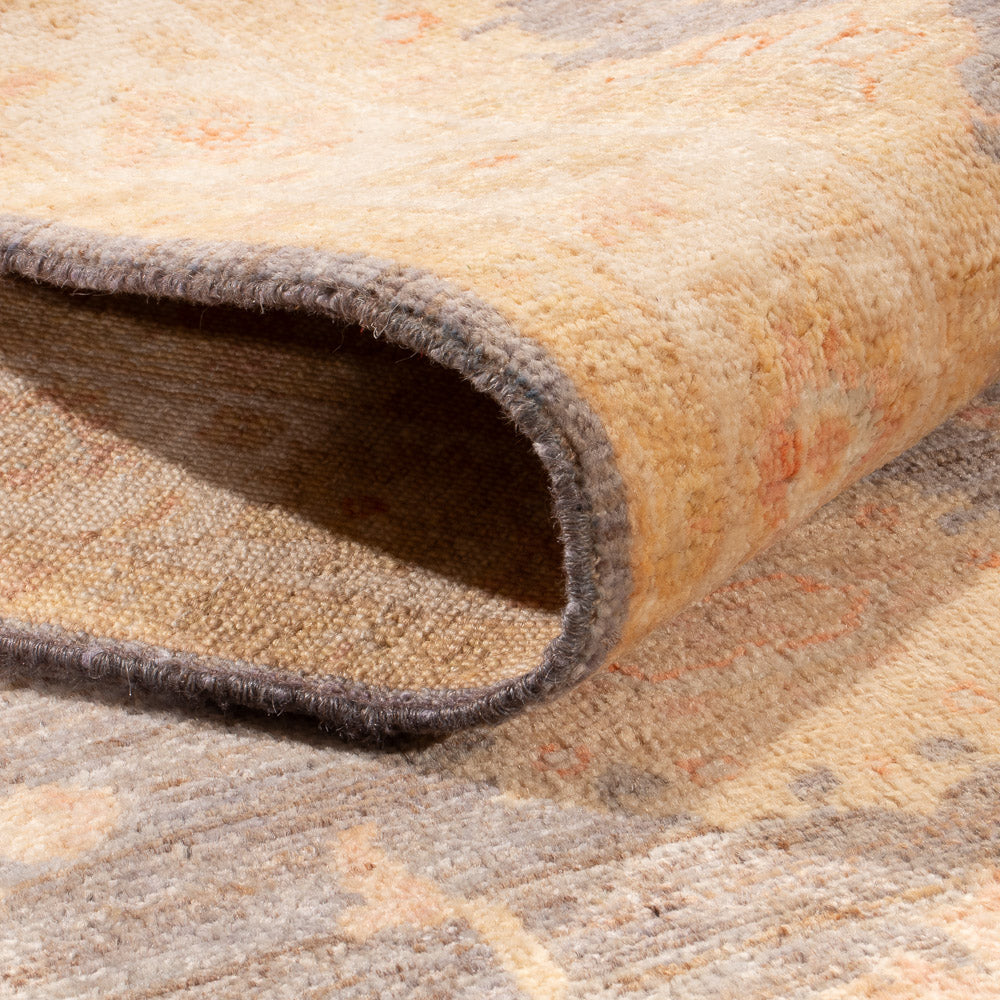 Tapis de couloir Tapis Ziegler - 293 x 81 cm - bleu pétrole