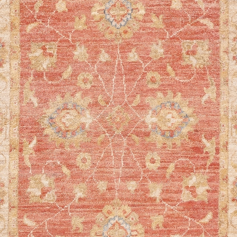 Tapis de couloir Tapis Ziegler - 294 x 80 cm - rouge clair