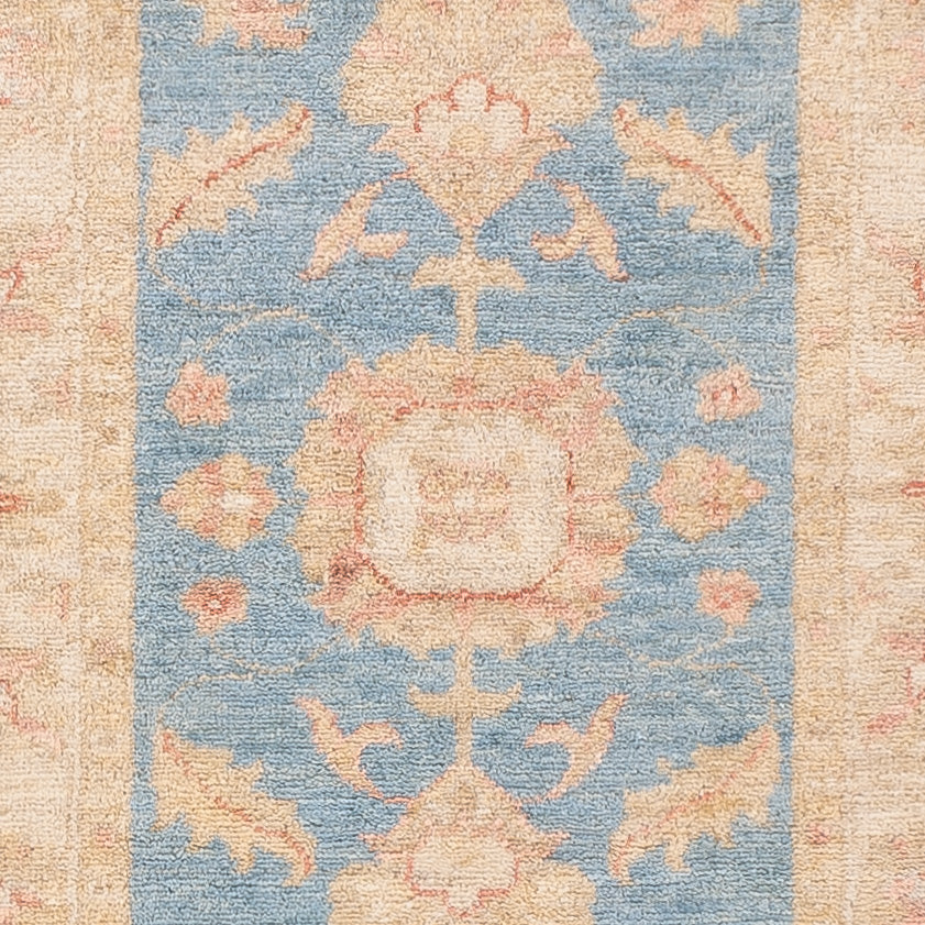 Tapis de couloir Tapis Ziegler - 234 x 64 cm - bleu