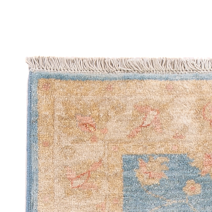 Tapis de couloir Tapis Ziegler - 234 x 64 cm - bleu