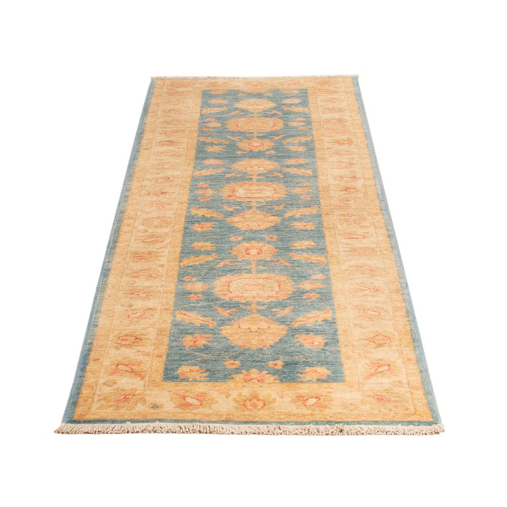Tapis de couloir Tapis Ziegler - 234 x 64 cm - bleu