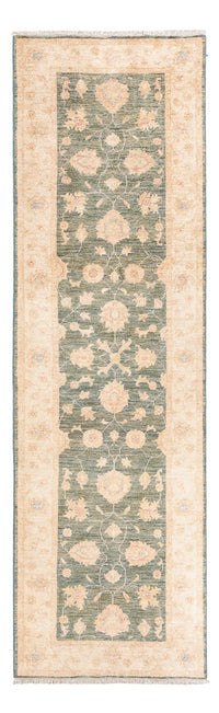 Tapis de couloir Tapis Ziegler - 297 x 89 cm - vert olive