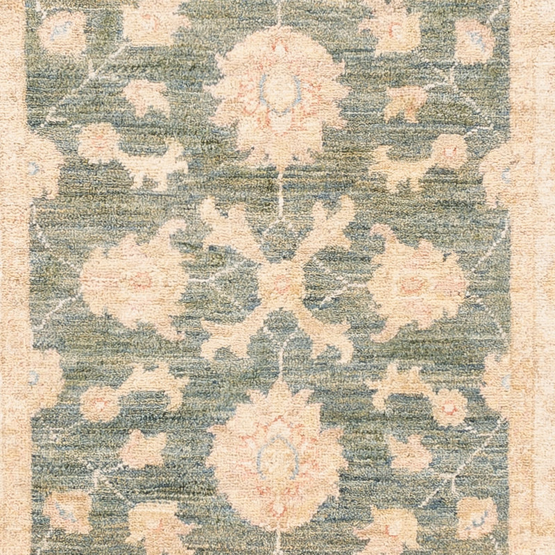 Tapis de couloir Tapis Ziegler - 297 x 89 cm - vert olive