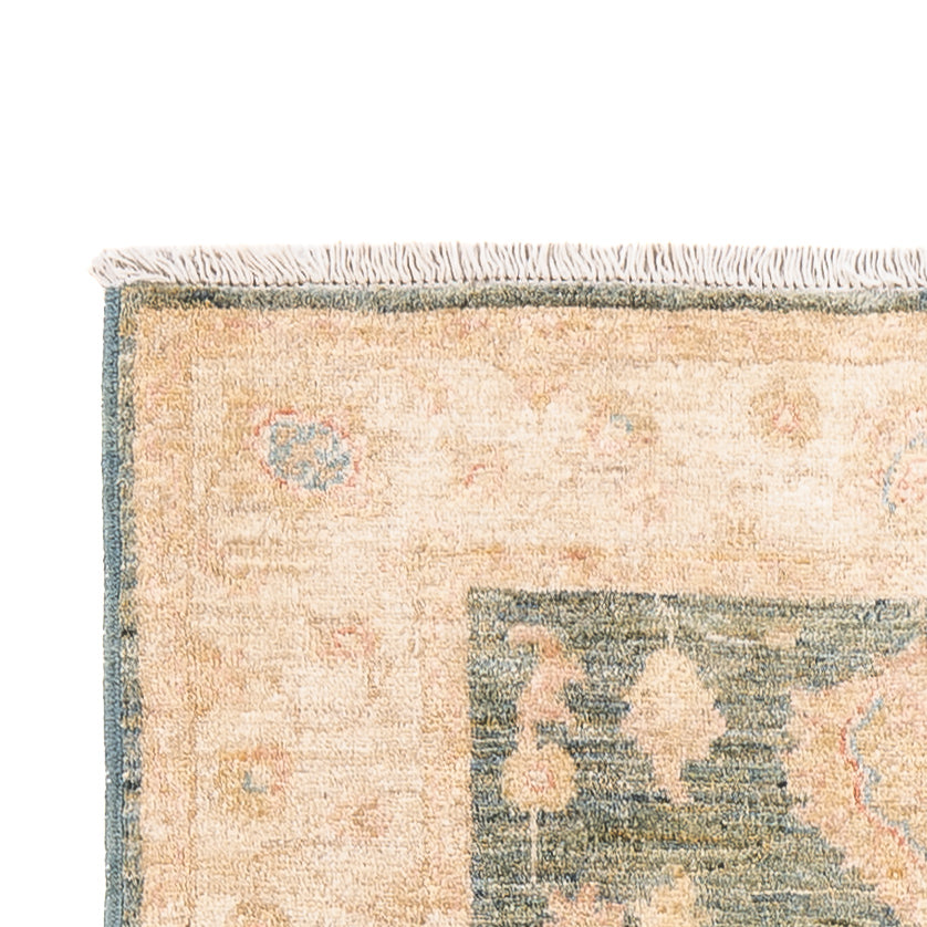 Tapis de couloir Tapis Ziegler - 297 x 89 cm - vert olive