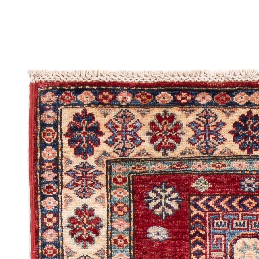 Tapis de couloir Tapis Ziegler - Kazak - 260 x 75 cm - rouge