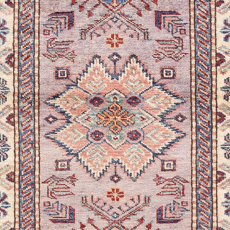 Tapis de couloir Tapis Ziegler - Kazak - 250 x 78 cm - saumon