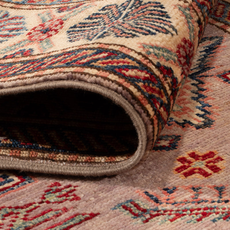 Tapis de couloir Tapis Ziegler - Kazak - 250 x 78 cm - saumon