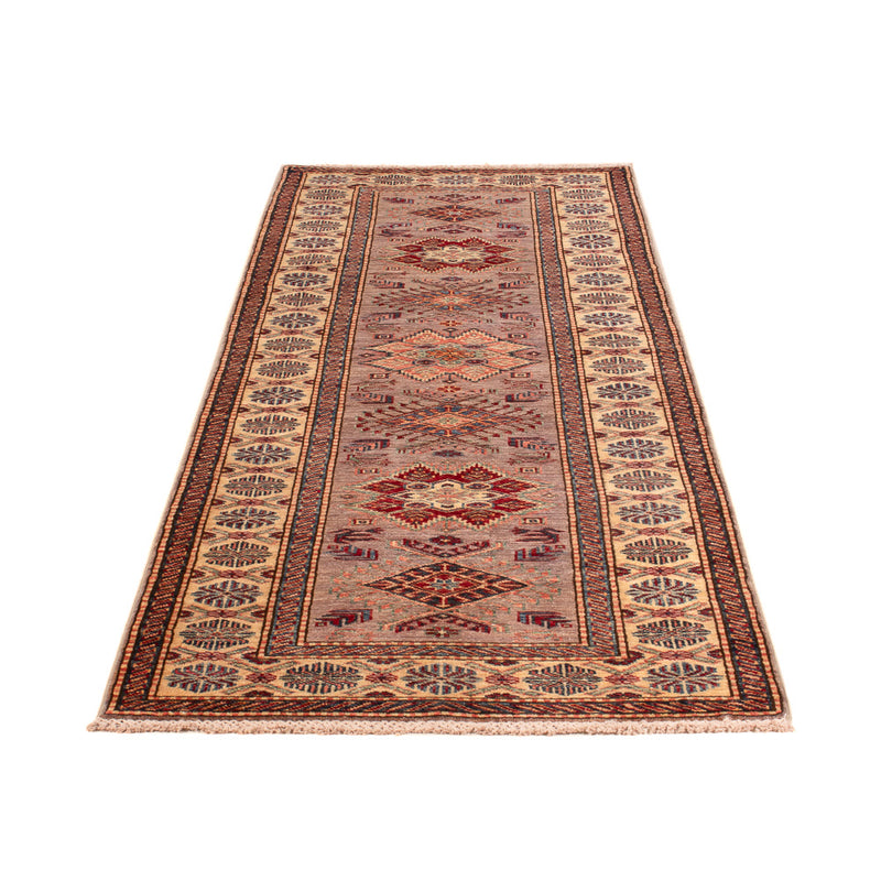 Tapis de couloir Tapis Ziegler - Kazak - 250 x 78 cm - saumon