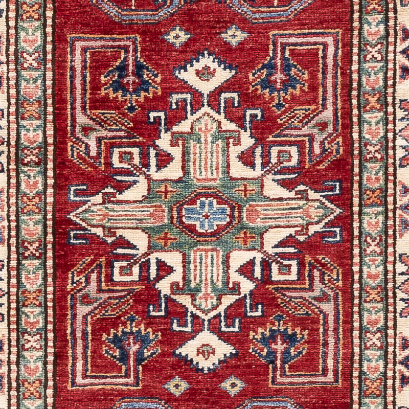 Tapis de couloir Tapis Ziegler - Kazak - 251 x 74 cm - rouge