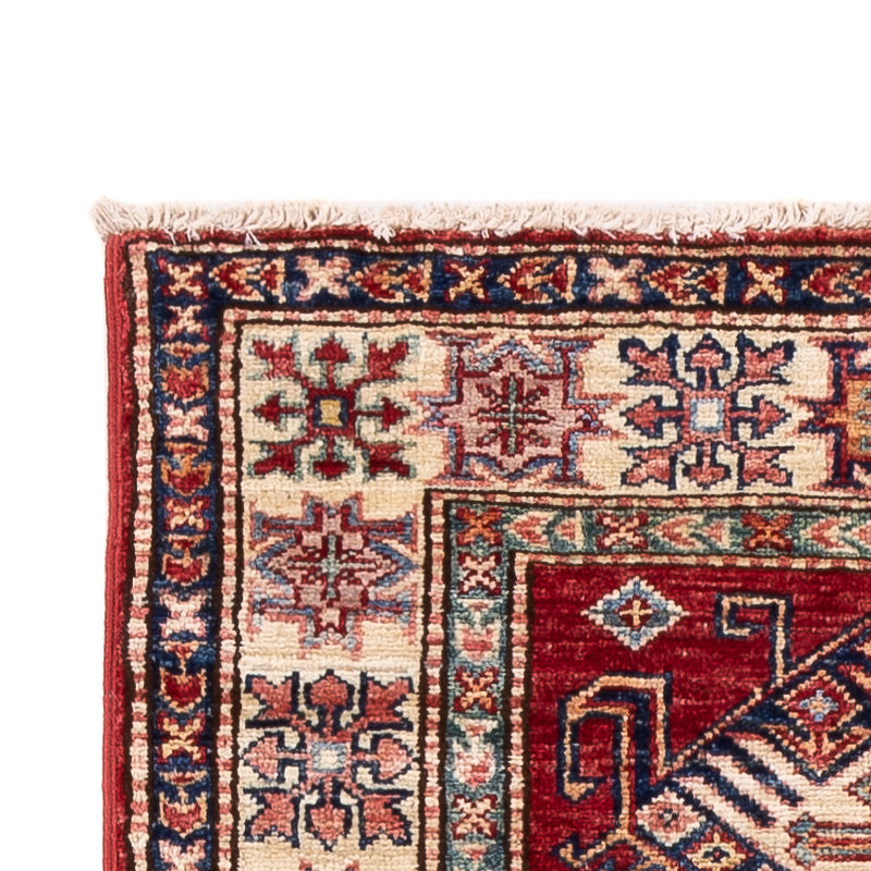 Tapis de couloir Tapis Ziegler - Kazak - 251 x 74 cm - rouge