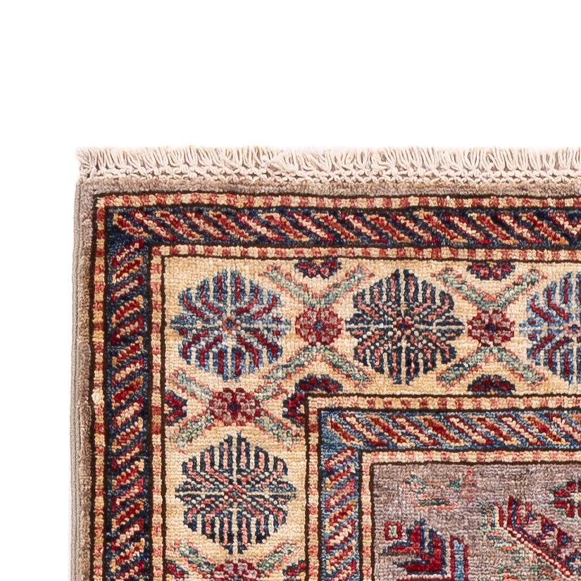 Tapis de couloir Tapis Ziegler - Kazak - 252 x 76 cm - saumon