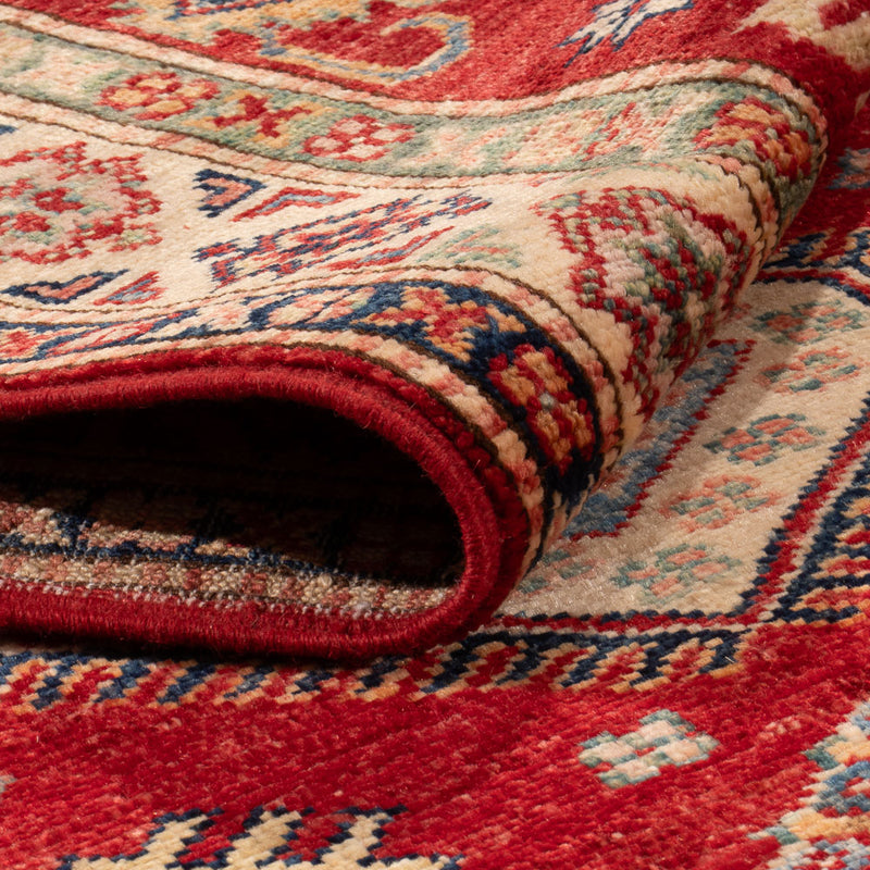 Tapis de couloir Tapis Ziegler - Kazak - 236 x 77 cm - rouge