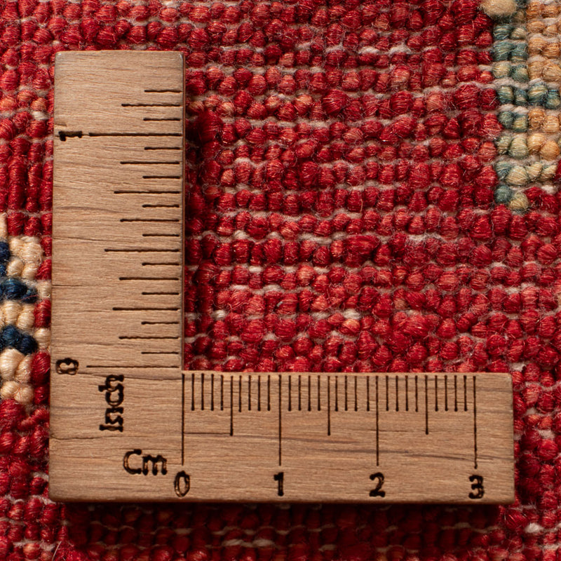Tapis de couloir Tapis Ziegler - Kazak - 236 x 77 cm - rouge