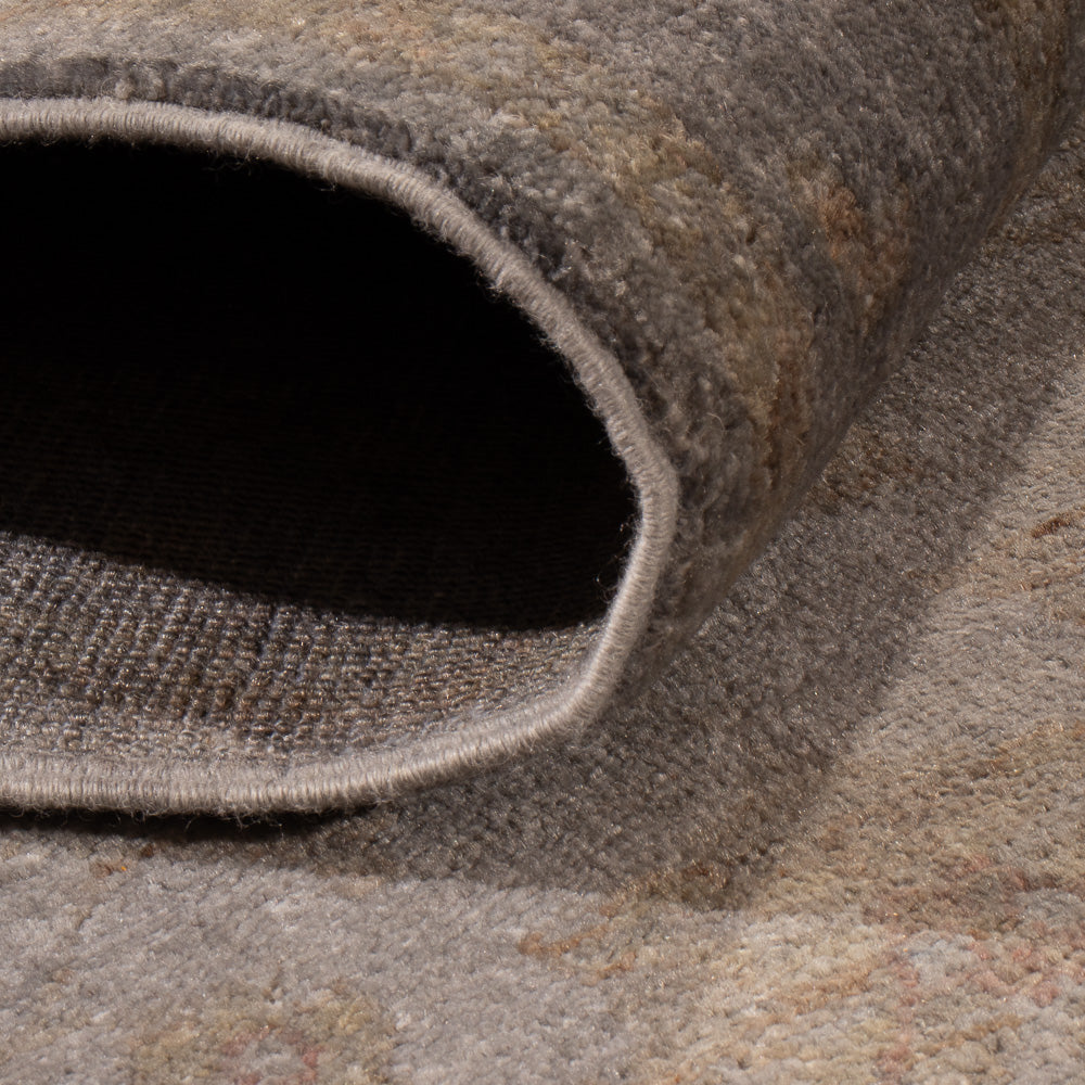 Tapis de couloir Tapis Ziegler - Moderne - 338 x 81 cm - gris