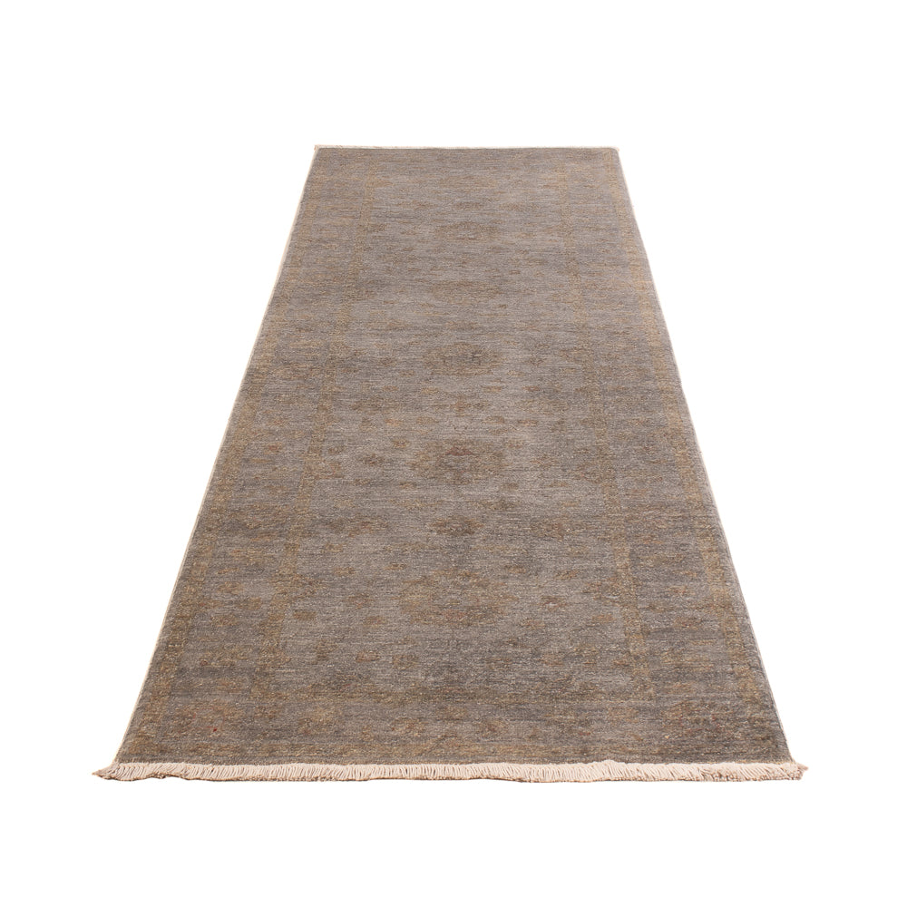 Tapis de couloir Tapis Ziegler - Moderne - 338 x 81 cm - gris