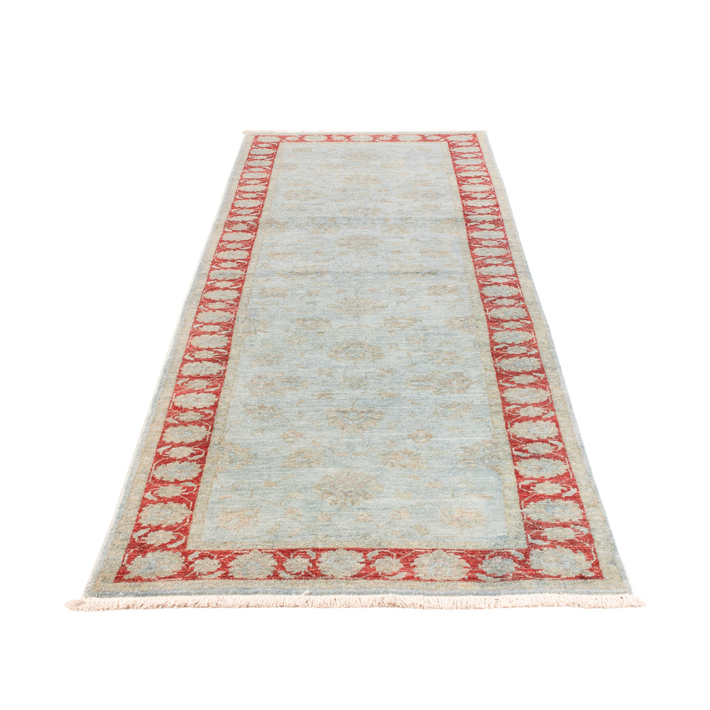 Tapis de couloir Tapis Ziegler - Moderne - 303 x 89 cm - bleu clair