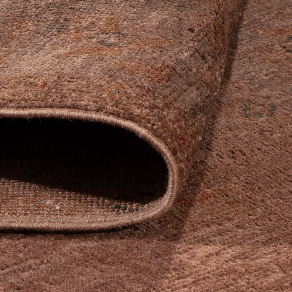 Tapis de couloir Tapis Ziegler - Moderne - 295 x 79 cm - marron