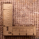 Tapis de couloir Tapis Ziegler - Moderne - 372 x 83 cm - marron clair