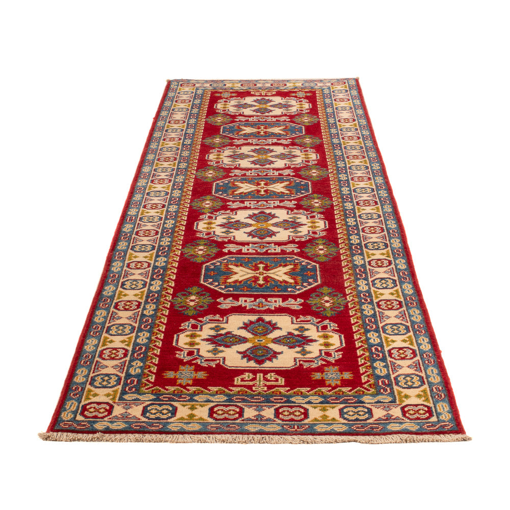 Tapis de couloir Tapis Ziegler - Kazak - 300 x 80 cm - rouge