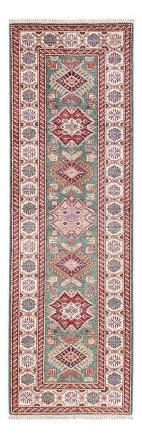 Tapis de couloir Tapis Ziegler - Kazak - 248 x 75 cm - vert foncé
