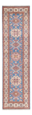 Tapis de couloir Tapis Ziegler - Kazak - 287 x 78 cm - bleu