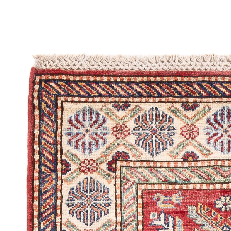Tapis de couloir Tapis Ziegler - Kazak - 263 x 76 cm - rouge
