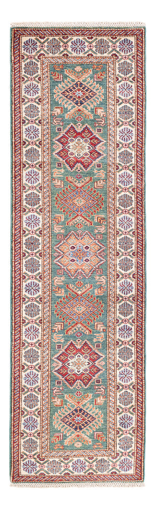 Tapis de couloir Tapis Ziegler - Kazak - 243 x 72 cm - vert clair