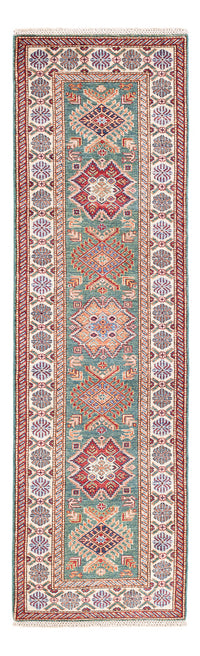 Tapis de couloir Tapis Ziegler - Kazak - 243 x 72 cm - vert clair