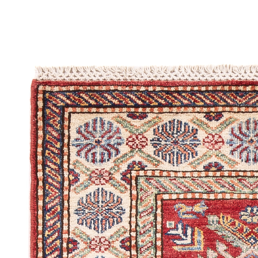 Tapis de couloir Tapis Ziegler - Kazak - 263 x 74 cm - rouge