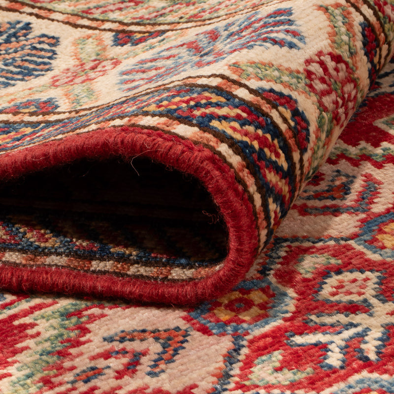 Tapis de couloir Tapis Ziegler - Kazak - 263 x 74 cm - rouge