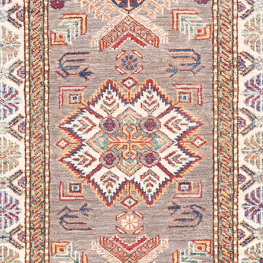 Tapis de couloir Tapis Ziegler - Kazak - 294 x 79 cm - beige foncé