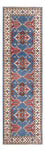 Tapis de couloir Tapis Ziegler - Kazak - 288 x 82 cm - bleu