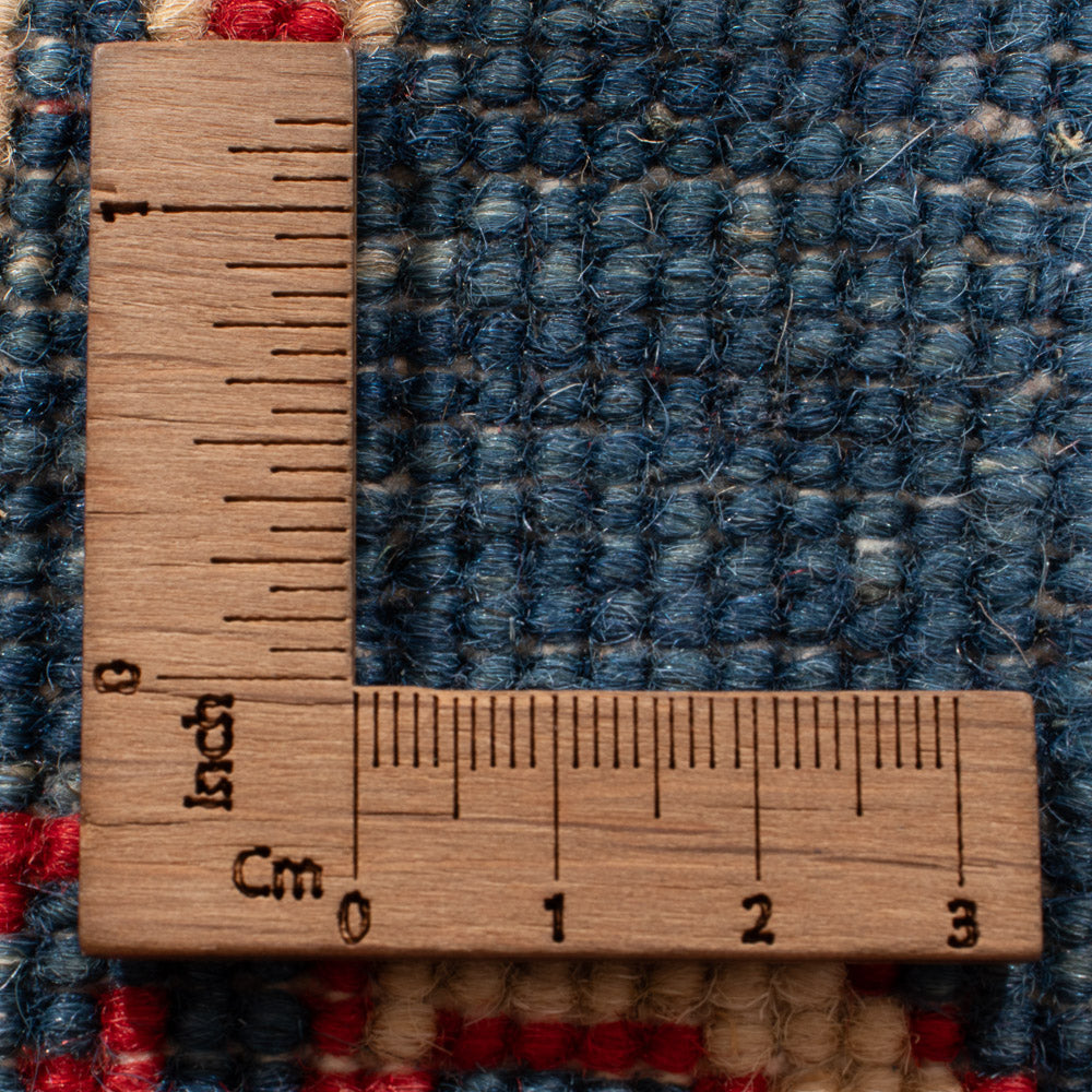 Tapis de couloir Tapis Ziegler - Kazak - 290 x 84 cm - bleu